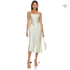 Stone Cold Fox x REVOLVE Cassie Midi Dress in Sage